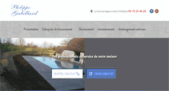 Desktop Screenshot of gabillard-terrassement-orne.com